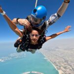 Reba Monica John Instagram - SKYDIVING-✅ When experiences teach you life lessons: To Trust and to let go ✨ For real, this adrenaline rush is unmatched. #mydubai #skydiving #adrenalinerush #unmatched #bucketlistadventures #bestexperienceever #palmdubai Skydive,dubai