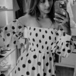 Reba Monica John Instagram - When I feel like the main character of a 60s movie ✨ #romanticizeyourlife #blackandwhitephotography #retrolook #feeling60s