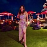 Reba Monica John Instagram - Literally bathed in dreamy Champagne gold ✨ #balilife #anniversarycelebration Bali, Indonesia