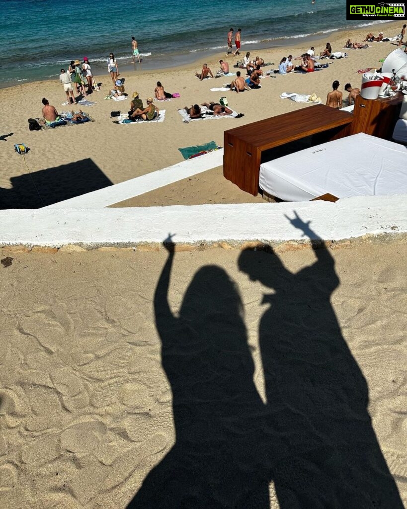 Reba Monica John Instagram - IBIZA vibe check? 😆🌊☀️ #ibiza #eurotrip #vacayvibes #beachgirl Ibiza