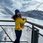 Reba Monica John Instagram - Had some special filmy moments in Switzerland 💕🥹 best time ever with the best tribe-Familia ✨ #europetravel #lifethroughthelens #swissmountains #breathtaking #wanderlust #jungfraujoch🇨🇭 Jungfrau - Switzerland
