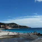 Reba Monica John Instagram - Oh what a NICEeee time in NICE 😍 In loveee with their breathtaking beaches and pretty streets filled with aesthetic cafés and stores! I mean, you see the color of the water? It’s ten times more stunning in real. Truly in awe Can’t wait to show you more ✨ Euro 23 #throughmyeyes #traveldiaries #europe #nice #france