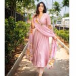 Reba Monica John Instagram - Bloom where you are planted 🌸✨ Wearing @drzya_ridhisuri summery prettiness for SAMAJAVARAGAMANA promotions! Releasing 18th May ✨ Hair @prakash_kasara P.C @shutterbugs.clicks #hyderabad #actorslife #newmovie #indianwear #feelingpretty #summercolors #samajavaragamana #dontmissit