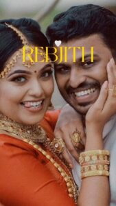 Rebecca Santhosh Instagram - Because it’s trending 🔥
.
.
#rebjith version