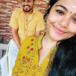 Rebecca Santhosh Instagram - HAPPY ONAM🌼