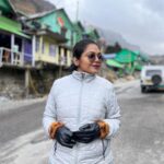 Rebecca Santhosh Instagram – Ice dump 🥶 Sikkim