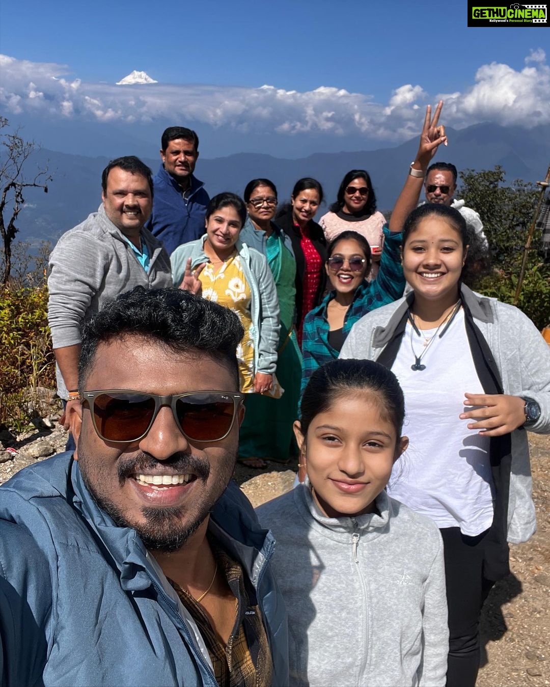 Rebecca Santhosh Instagram - Ice dump 🥶 Sikkim