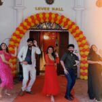 Rebecca Santhosh Instagram – The punjaabban song 🥳
.

.
@actorjeevangopal 
@lachudevuz 
@nithinjakejosephofficial 
@gayathry__mayoora__official