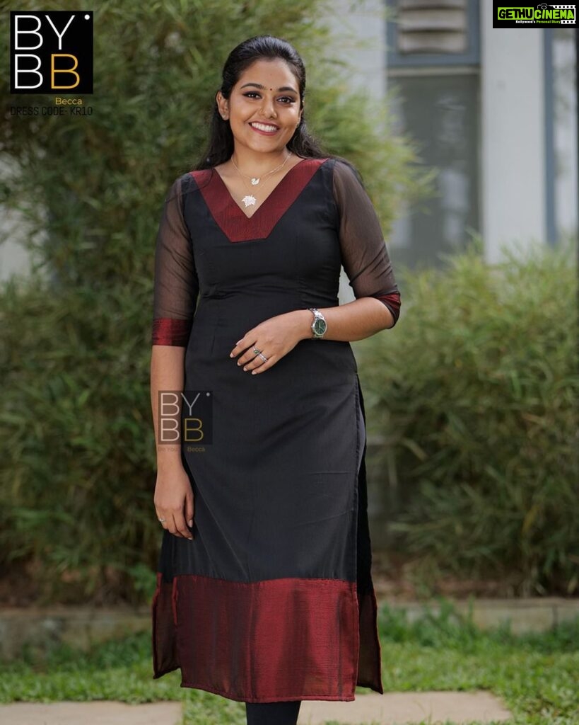 Rebecca Santhosh Instagram - SOLD OUT Elegance is the only beauty that never fades. . . Product code: KR 10 Launching price - 699/- +shipping DM for size chart DM @bybbecca or WHATSAPP on 9074003214 for orders MATERIAL : Georgette with crepe lining . . . We dispatch our orders as follows *Orders on Sunday and Monday will be dispatched on Thursday *Orders on Tuesday and Wednesday will be dispatched on Saturday *Orders on Thursday Friday and Saturday will be dispatched on Monday . Cancellation policy is as follows *Damages if any should be reported within 24 hours * Opening and packing video(while returning is mandatory) * Charges for courier while returning is refundable #getbeccafied #bybbecca #beyoubybecca #casualoutfit #officewear #collegewear