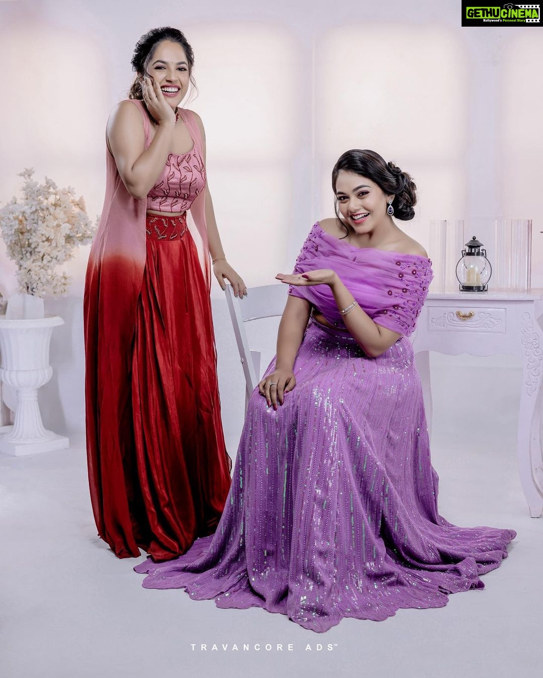 Rebecca Santhosh Instagram - One of the secrets of a happy life is continuous small treats." @rebecca.santhosh Attire @chamak_by_becca MUA @blushingtone_by_veenavineeth Pic @travancoreads @jithuthampifm Trivandrum, India