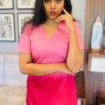 Rebecca Santhosh Instagram - Tired face 🥱 bt #showmustgoon 🫢