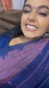 Rebecca Santhosh Instagram - ♥️🫣😂 @rebecca.santhosh