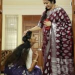 Rebecca Santhosh Instagram - Happy Birthday savithri kutti 💕 @theshanthikrishna . . . #shanthiamma
