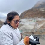 Rebecca Santhosh Instagram – Ice dump 🥶 Sikkim