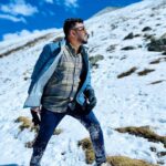 Rebecca Santhosh Instagram - ഐസ്….. ഐസ്………. നൈസ്🥶🥶🥶 Zero Point, Lachung