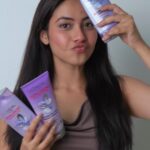 Reem Shaikh Instagram - #ad Found the perfect super ingredient for the ultimate hair hydration: Hyaluronic acid! 💜 The L’oreal Paris Hyaluron Moisture 72H moisture filling shampoo, 72H moisture sealing conditioner and hydra filling night cream keeps my hair fresh and nourished for upto 3 days! ✅ . @lorealparis @nykaafashion @mynykaa #LOrealParis #LOrealParisIndia #HydrateWithHyaluron #HyaluronMoisture