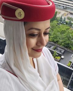Reenu Mathews Instagram - Let your Dreams take a Flight ❤️
Forever an EK Gal ....
.
.
#emiratescabincrew 
#emiratesairline 
#reenumathews 
#internationalairline
