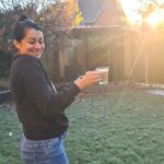 Reenu Mathews Instagram - Sunlight, Coffee, plumcake & smiles 😊 All I need for Christmas ❤️ . . #candidmoments #candidcaptures #casualstyle #gratefulheart
