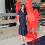 Reenu Mathews Instagram – Chic Chicken😉
.
.
#reenumathews 
#lifestyleblogdubai 
#lifeindubai V Hotel Dubai