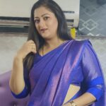Rekha Krishnappa Instagram - When just saree makes you happy 💓 Any time, anywhere, you can wear a saree , 💖 And be beautiful ❤️ Saree by @saishrithestyleinyou #sareetime #sarees #sareelove #instasaree #instasarees #shootingspot #shootinglocation Chennai, India