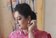 Rekha Krishnappa Instagram - Happy pink day😜 just for fun... Life should be full of fun.... Let's celebrate pink day.. hahaha #saturdayvibes #shootinglocation #shootingspot #dressup #happiness #happinessquotes