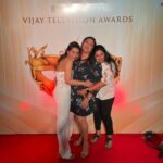 Rekha Krishnappa Instagram - No caption needed 🤟 Coming up 8 th vijaytelivision awards #vijayawards #annualawards #partynight Chennai, India