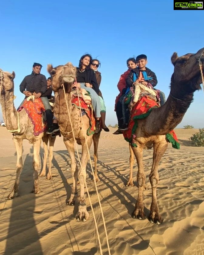 Rekha Krishnappa Instagram - Some more pictures dump from the trip... #jaipur #rajasthan #newyear2023 #jaipur #jaipurdiaries #heritagecity #fortsofjaipur #familytrip #travelindia #travelindiadiaries #rajasthandiaries #camelride #dessert India