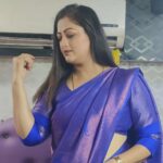 Rekha Krishnappa Instagram – When just  saree makes you happy 💓
Any time, anywhere, you can wear a saree , 💖
And be beautiful ❤️
Saree by @saishrithestyleinyou 

#sareetime #sarees #sareelove #instasaree #instasarees #shootingspot #shootinglocation Chennai, India