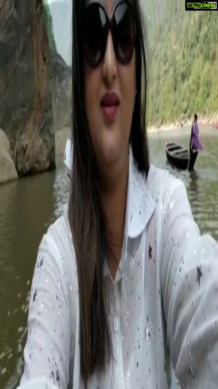 Rekha Krishnappa Instagram - Old memories, ❤️ on the ganga river, the border of Bangladesh, the longest river which flows from Assam to Himalayas. Also known as Ganges, in summers you can see the clear water and rainy season water will be this colour. #cheerapuji #assamdiaries #shilongdiaries #shilong #cheerapunjidairies