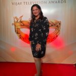 Rekha Krishnappa Instagram - No caption needed 🤟 Coming up 8 th vijaytelivision awards #vijayawards #annualawards #partynight Chennai, India