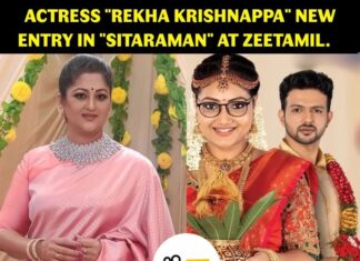 Rekha Krishnappa Instagram - Exclusive🔥Actress #RekhaKrishnappa Entering into Zeetamil for the first time through #SitaRaman Serial. Guess her role😍🔥 #SitaRaman #Zeetamil #TSE_Exclusive