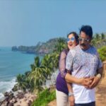 Rekha Krishnappa Instagram - Happy anniversary darling @vasantha_kumarv 💖 Completing 24 is not a joke.... Lots of ups and downs, cries and laughs, Far and near, That's what make life... Thanks for being there always .. Happiest anniversary💕💕💕💐💐💐❤️❤️❤️ #anniversery #together #togethernessishappiness #familytrips #goa #goadestination #beach #beachlove #marriage #wedding #celebration Bangalore, India