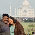 Rekha Krishnappa Instagram – you know we had to be cheezy when visiting the symbol of love🤭🤭
Had a great time at The Taj Mahal but Delhi ki thand😱😱
.
.
.
#tajmahal #tajmahalpalace #delhi #delhidiaries #happynewyear #husbandandwife