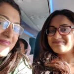 Rekha Krishnappa Instagram - Mumbai trip with my darling ❤️ #instareels #reelsinstagram #flyingonclouds