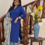 Rekha Krishnappa Instagram – Love with the blues 💙 💙

#kalingertv #loveforblue