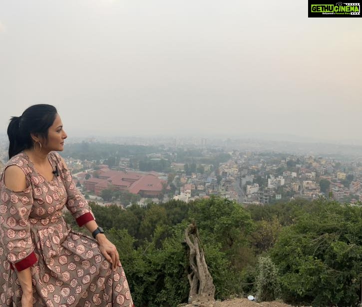 Rethika Srinivas Instagram - Panoramic view !! Can u guess the place ?