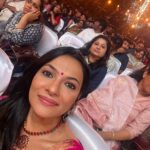Rethika Srinivas Instagram - When you get ready for a grand launch like ps2 . My darlings Radz and Maha got me ready cos I got late after my morning meetings .