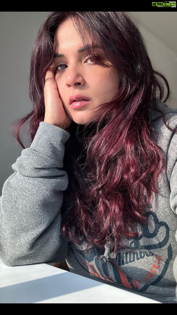 Richa Chadha Instagram - Felt cute. Definitely not deleting later. My good morning is your good night, Can’t stop clicking when the light is right ! Good light is the best filter ! #NoFilter My talk at the @uofmichigan is now done. I was in great company! Bye Ann Arbor. Hello East Lansing. I am the honorary guest of academic @kuhutanvir LOLOL. She did not prepare for any fireside chat. More photos later. #Bollywood #travelgram #universitymichigan #Richachadha #missingyou @alifazal9