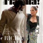 Richa Chadha Instagram - ❣️🫶🏽🫀it’s here ! 🕊 Masala’s March digital cover stars are one fine couple! 🕊 What are a few things that attract Richa (@therichachadha) to Ali? (@alifazal9) "I’m attracted to Ali’s intelligence, and his compassion. Vulnerability is very sexy. I find it really forced that we are supposed to enjoy this alpha, macho man. Not to say that Ali is not all those things because he’s already all those things, he doesn’t feel the need to prove it." This is why #RichaChadha and #AliFazal are far from any brouhaha, making them the coolest couple of 2023. Read them talk in-depth about what's next in line at the link in bio. 🔗 with @Vamakothari On Richa : Wardrobe by @rahulmishra_7 , baubles @diosaparis . Styled by @anishagandhi3 and @rochelledsa Photographed by @sinbadphgura Ali: Photographed by @sinbadphgura . . . . . #bollycouture #fashion #beauty #instaphoto #bollywood #richaChadha #alifazal #powercouple The Corinthia Hotel London