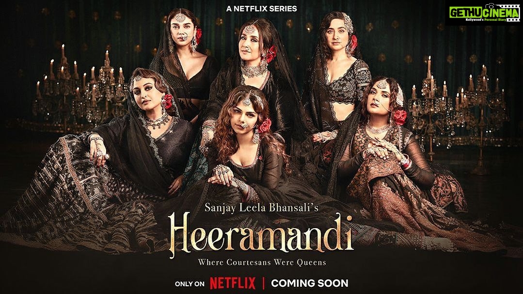 Richa Chadha Instagram - YOLO! Bucket list ☑️🫀🫶🏽🌟 The brilliance of Bhansali never fails to amaze me 🤩 #Heeramandi coming soon only on @netflix_in! #SanjayLeelaBhansali @bhansaliproductions @prerna_singh6 @m_koirala @aslisona @aditiraohydari @sharminsegal @therichachadha @iamsanjeeda @netflix_in @sudeepchatterjee.isc @limaye.mahesh @rimpleandharpreet @subratachakraborty706 @amitsray @damakeuplab @shreyaspuranikofficial
