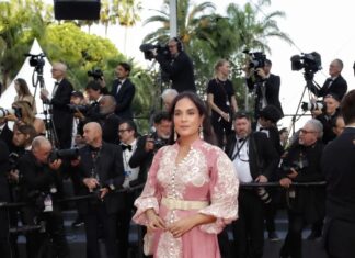 Richa Chadha Instagram - I got DMs from some of you asking about my Cannes red carpet look, voila! Wore @zimmerman, @karishma.joolry for the premiere of Jessica Hausner's 'Club Zero', refreshingly neurotic film! My director Shuchi Talati offered sartorial advice, helped me out, then we walked to the Palais together ! A simple , different, creatively exciting Cannes experience for me! Dress present from @alifazal9. PS : Did my own HMU in 30 minutes! There's a pearl detail clip too, come on! Hehe. Thanks @anishagandhi3 for being, plz tell @rochelledsa to like me back. . . . #CleanUpNice 🫀#cannes2023 #Newproducer #RichaChadha #alifazal