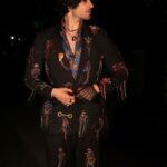 Richa Chadha Instagram - Finally, a fun theme - street couture! Out for @htcity style with main man alifazal! 👗@jajaabor2017 . 🧥@twopointtwostudio . 👠@stevemadden. 👂 ring @deepagurnani . 💍s @zariinjewelry . Styled by @anishagandhi3 , @rochelledsa Hair @kimberlyychu , 💄 @harryrajput64 . 📸 @boomstastudio #streetphoto #nighttimephotography #darkstreet #Peoplebecomeclones #wearyourownstyle #whyareyoureadingmyhashtags #stopscrolling