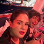Richa Chadha Instagram – #Cannes done, first time with @alifazal9, switching gears again… hung with long lost friends who I don’t meet enough in Mumbai ! And made some new friends! Watched a few cool, brave films and did two red carpets (pictures will follow), learnt a lot, took cool meetings and reunited with team #GirlsWillBeGirls ! You’ll be hearing from us pretty soon @pushingbuttonsstudios .
.
.
.
.
.
.
#Madness #Cannes2023 #actorslife #producerslife #RiAli #CinemaLovers #whyareyoureadingmyhashtags
