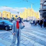 Richa Panai Instagram - Oh Milano!❤️ #duomomilano #milan #italy Styled by @anokha_ann Milan, Italy