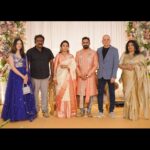 Richa Panai Instagram – Beautiful memories and reunion with my Vaadamalli team at Rahul’s wedding reception!💙✨ Bengaluru,Karnataka