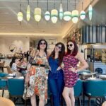 Ridheema Tiwari Instagram - Living my best brunch @fairfieldbymarriottmumbai With my girls @arinadey14 @preetipurichoudhary #sundaybrunch #madomado #disneybrunch Fairfield by Marriott, Mumbai International Airport