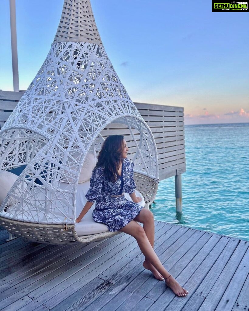 Ritu Varma Instagram - Sea la vie 🌊 @luxsouthari LUX* South Ari Atoll