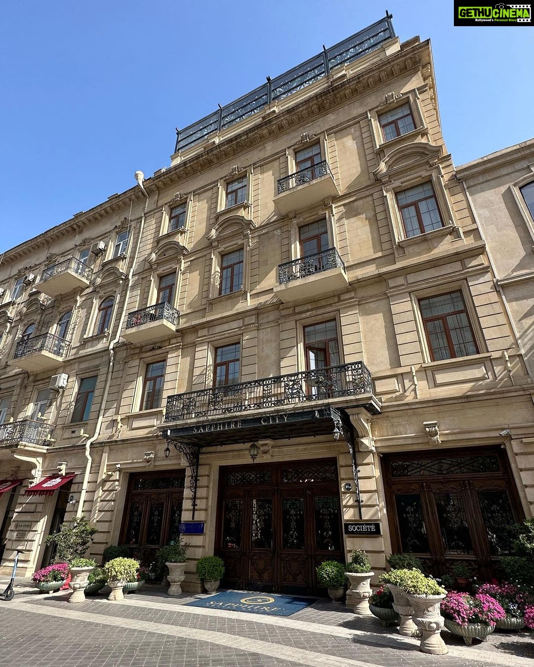 Ritu Varma Instagram - “Wherever you go becomes a part of you somehow.” Baku, Azerbaijan