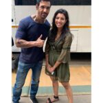 Riya Deepsi Instagram - Highlight of the week 🥹 I am a part of Ek villian returns and I am very happy to share this with you all ✨ Working with the cast and the crew was another experience for me all together and they are the best 😎 I have done a small part in the movie 😁 Sharing the screen with @thejohnabraham and @dishapatani was thrilling and been guided by one of the best directors @mohitsuri was a dream come true 🤩 I can’t wait to work again with a super cool producer @amulvmohan 😄 Glad we meet 🤗🤗 Thanks @prasadjawade for being one of the best co actor🤗 Thankyou for this opportunity and I hope I receive another one soon ♥️♥️ Go watch Ek Villian Returns in theatres near you and shower your love 😁💕 #instagood#instagram#johnabraham#mohitsuri#balajitelefilms#ekvillianreturns#cinema#actor#blessed