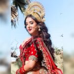 Riya Sharma Instagram – Found the muse in myself, & I loved her fiercely 🤍 

📸- @dopmanishsharma 
Hair- @priya_malhotra4 

#red #blessed Mumbai, Maharashtra